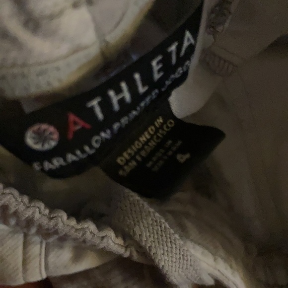 Athleta Farallon Jogger in Inversion Light Gray Sz 4 - Picture 5 of 7
